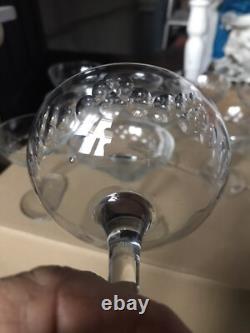 10 Anciennes Coupes À Champagne En Verre Taille Grain De Riz