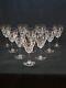 10 Anciens Verres A Eau En Cristal Taillé Art Déco Saint Louis / Baccarat