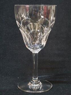 10 Anciens Verres A Eau En Cristal Taillé Art Déco Saint Louis / Baccarat