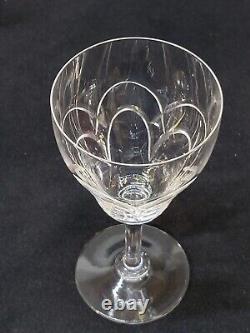 10 Anciens Verres A Eau En Cristal Taillé Art Déco Saint Louis / Baccarat