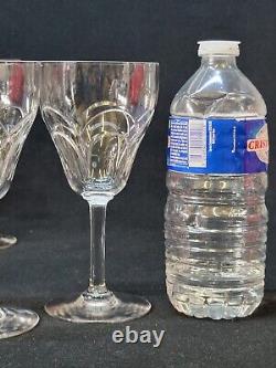10 Anciens Verres A Eau En Cristal Taillé Art Déco Saint Louis / Baccarat
