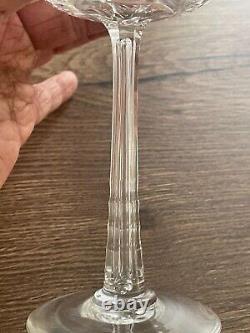 11 anciennes coupes champagne en cristal Saint Louis Baccarat Val St Lambert