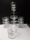 12 COUPES A CHAMPAGNE en CRISTAL Gravé Ancien H 7 cm BACCARAT