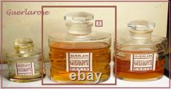 1 ancien flacon cristal Baccarat émeri hauteur 8,4cm