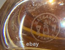 1 ancien flacon cristal Baccarat émeri hauteur 8,4cm