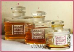 1 ancien flacon cristal Baccarat émeri hauteur 8,4cm