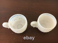 2 Tasses à café en cristal de Baccarat ancien