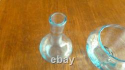 2 Verres Anciens + 1 Sucrier + 1 Petite Carafe George Sand / Cristal /tbe