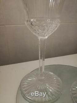 2 verres de cérémonie en cristal st-louis ancien model