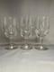 3 ANCIENS VERRES À PIED TAILLÉS DU XIX eme SIÈCLE, DLG BACCARAT CRISTAL, VERRE