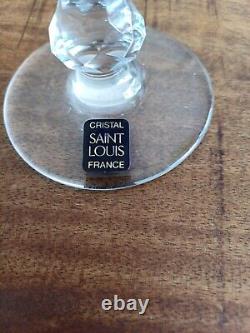 3 ANCIENS VERRES A VIN ROEMER EN CRISTAL ST LOUIS MODELE MASSENET Ht 17cm Neuf