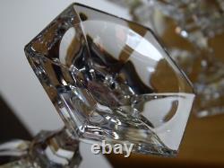 4 ANCIENS VERRES A VIN CRISTAL MASSIF VANNES OU BAYEL ht 15,5 cm