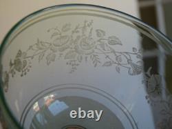 4 Anciens Verres A Vin Ouraline Cristal Art Nouveau Gravure Style Napoleon III