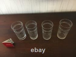 4 VERRES A ORANGEADES ANCIEN en cristal de Baccarat (prix à la pièce)