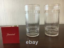 4 VERRES A ORANGEADES ANCIEN en cristal de Baccarat (prix à la pièce)