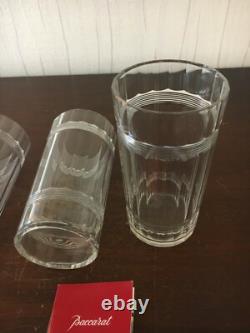 4 VERRES A ORANGEADES ANCIEN en cristal de Baccarat (prix à la pièce)