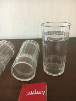 4 VERRES A ORANGEADES ANCIEN en cristal de Baccarat (prix à la pièce)