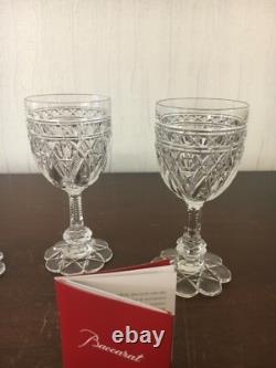 4 Verres à porto ancien modèle en cristal de Baccarat (prix à la pièce)