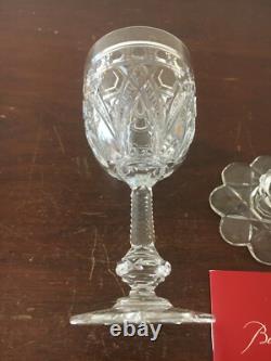 4 Verres à porto ancien modèle en cristal de Baccarat (prix à la pièce)