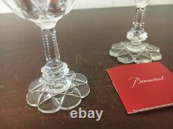 4 Verres à porto ancien modèle en cristal de Baccarat (prix à la pièce)
