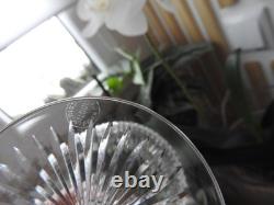 5 Anciennes Coupes à champagne en Cristal de SAINT-LOUIS, signé, Verres à Glace