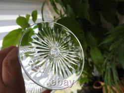 5 Anciennes Coupes à champagne en Cristal de SAINT-LOUIS, signé, Verres à Glace