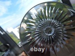 5 Anciennes Coupes à champagne en Cristal de SAINT-LOUIS, signé, Verres à Glace