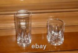 5 Anciens verres à whisky 5 Ricard seau à glace en Cristal Saint Louis Baccarat
