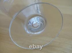 6 ANCIENS VERRES LIQUEUR CRISTAL GRAVURE PHENIX ART DECO 5,8 cm