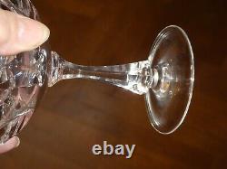 6 Anciennes Coupes à Champagne en Cristal Saint Louis Baccarat ils sont superbe