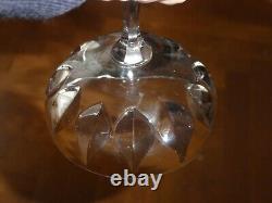 6 Anciennes Coupes à Champagne en Cristal Saint Louis Baccarat ils sont superbe