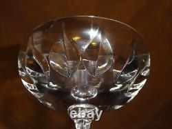 6 Anciennes Coupes à Champagne en Cristal Saint Louis Baccarat ils sont superbe