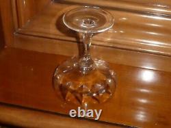 6 Anciennes Coupes à Champagne en Cristal Saint Louis Baccarat ils sont superbe