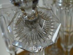 6 Anciennes Flutes A Champagne En Cristal Baccarat Le Creusot 19 Eme