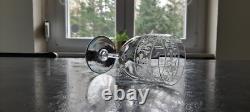 6 Anciens Verres A Eau En Cristal Baccarat Modele Chablis Catalogue 1916