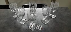 6 Anciens Verres A Eau En Cristal Baccarat Modele Chablis Catalogue 1916