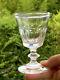 6 Anciens Verres A Pied Cote Plate Cristal Baccarat St Louis Caton Vin