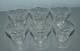 6 Anciens Verres &agrave; Vin Cristal Saint Louis Forme Tulipe sur Pied
