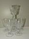 -6 VERRES A VIN EN CRISTAL ANCIEN CRISTALLERIE DE LORRAINE verre TABLE D