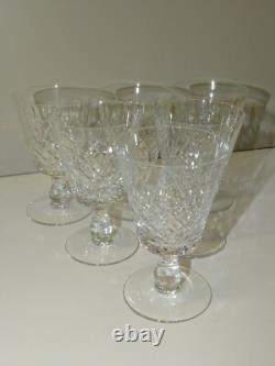 -6 VERRES A VIN EN CRISTAL ANCIEN CRISTALLERIE DE LORRAINE verre TABLE D