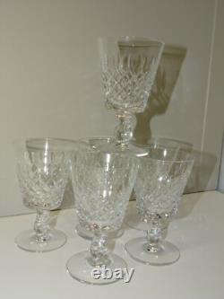 -6 VERRES A VIN EN CRISTAL ANCIEN CRISTALLERIE DE LORRAINE verre TABLE D