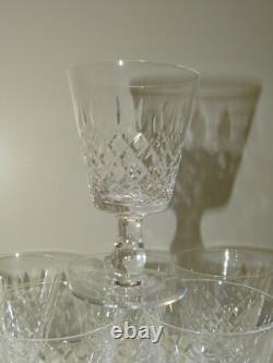 -6 VERRES A VIN EN CRISTAL ANCIEN CRISTALLERIE DE LORRAINE verre TABLE D
