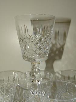 -6 VERRES A VIN EN CRISTAL ANCIEN CRISTALLERIE DE LORRAINE verre TABLE D