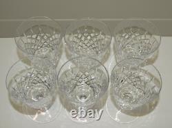 -6 VERRES A VIN EN CRISTAL ANCIEN CRISTALLERIE DE LORRAINE verre TABLE D