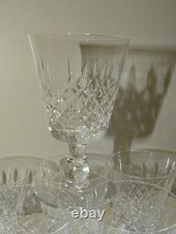 -6 VERRES A VIN EN CRISTAL ANCIEN CRISTALLERIE DE LORRAINE verre TABLE D