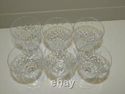 -6 VERRES A VIN EN CRISTAL ANCIEN CRISTALLERIE DE LORRAINE verre TABLE D