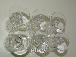 -6 VERRES A VIN EN CRISTAL ANCIEN CRISTALLERIE DE LORRAINE verre TABLE D