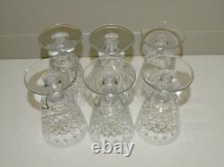 -6 VERRES A VIN EN CRISTAL ANCIEN CRISTALLERIE DE LORRAINE verre TABLE D