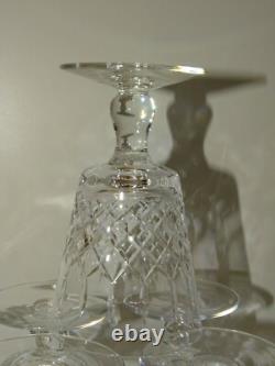 -6 VERRES A VIN EN CRISTAL ANCIEN CRISTALLERIE DE LORRAINE verre TABLE D