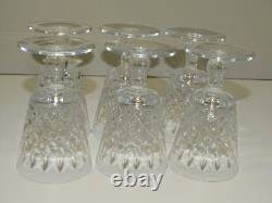 -6 VERRES A VIN EN CRISTAL ANCIEN CRISTALLERIE DE LORRAINE verre TABLE D